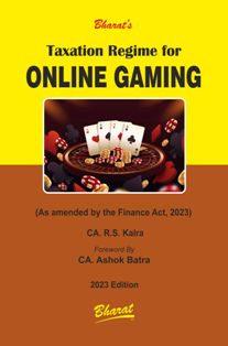  Buy Taxation Regime for ONLINE GAMING